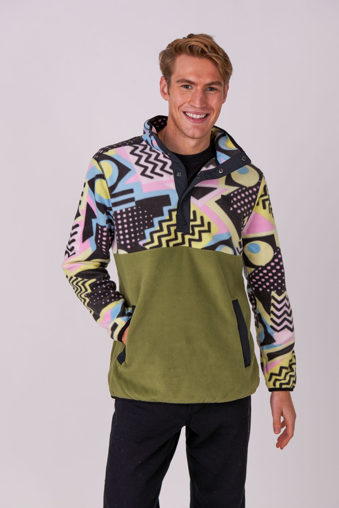 Saved By The Bell Fleece Khaki - Men's - OOSC Clothing - USA