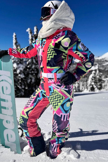 Saved by The Bell Women's Ski Suit - OOSC Clothing - USA