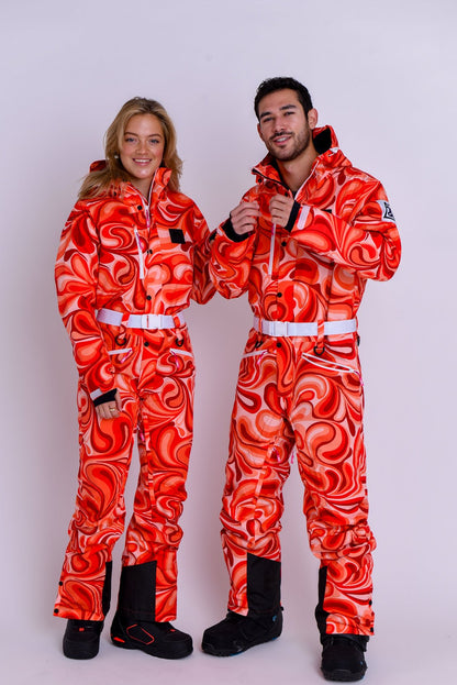 Shagadelic Baby! - Curved Women's Ski Suit - OOSC Clothing - USA