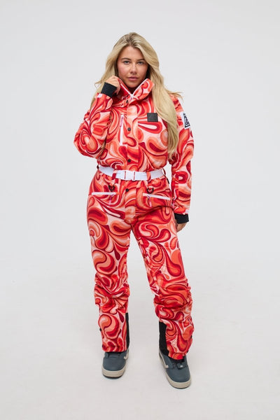 Shagadelic Baby! - Shaped Women's Ski Suit - OOSC Clothing - USA