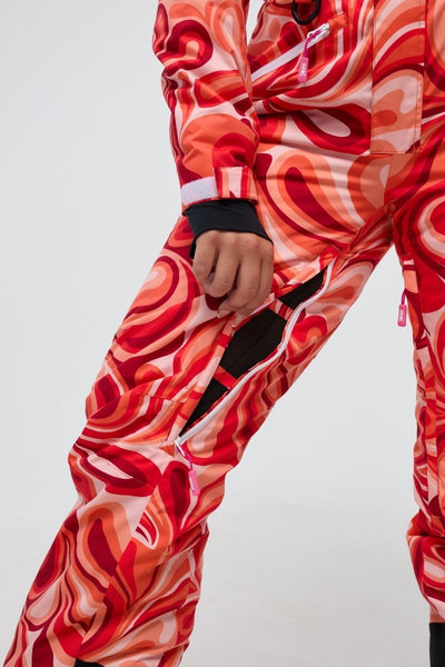 Shagadelic Baby! - Shaped Women's Ski Suit - OOSC Clothing - USA