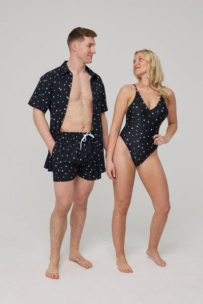 Shining Star Men's Swim Shorts - OOSC Clothing - USA