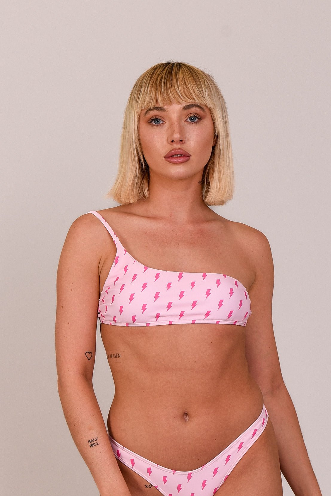 Strike of Luck Cold Shoulder Bikini Top - OOSC Clothing - USA