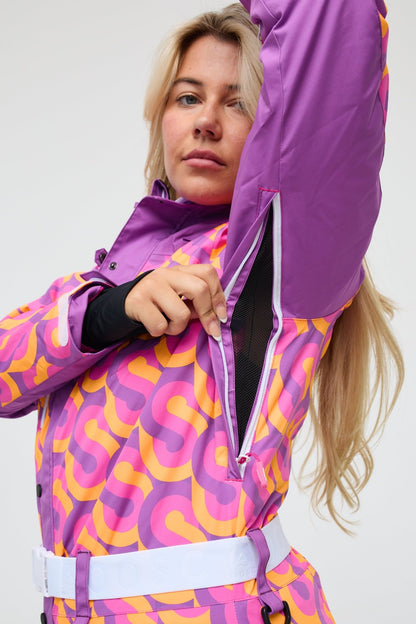 That 70's Show Curved Women's Ski Suit - OOSC Clothing - USA