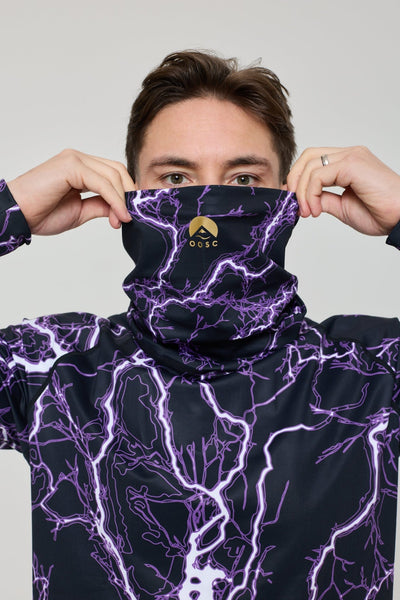 Thunderstruck Neck Warmer - OOSC Clothing - USA