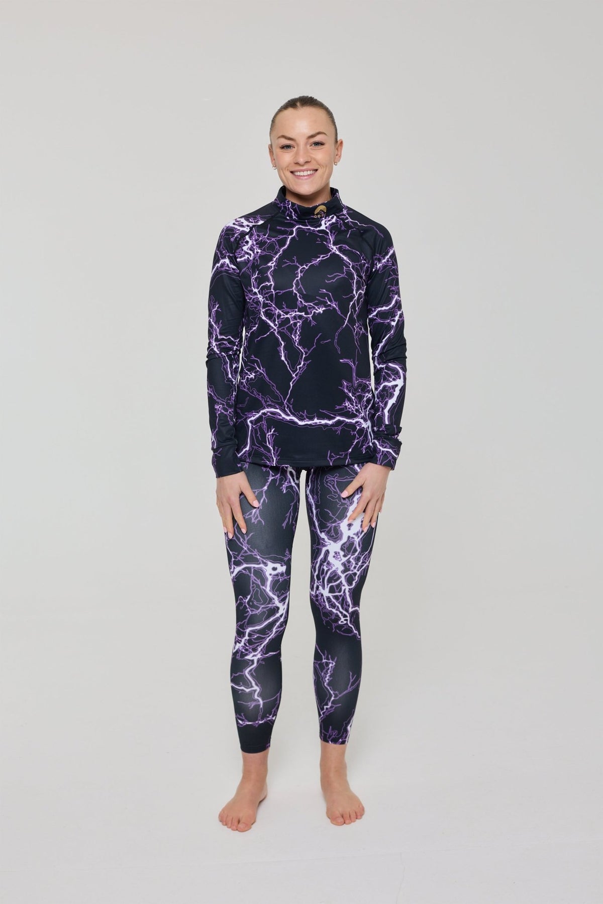 Thunderstruck Women's Baselayer Top - OOSC Clothing - USA