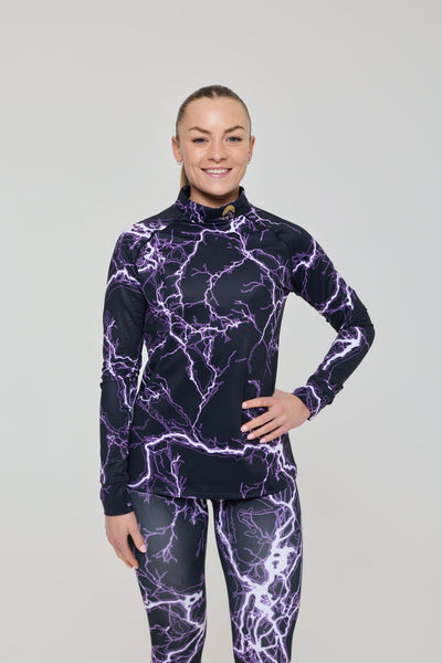 Thunderstruck Women's Baselayer Top - OOSC Clothing - USA