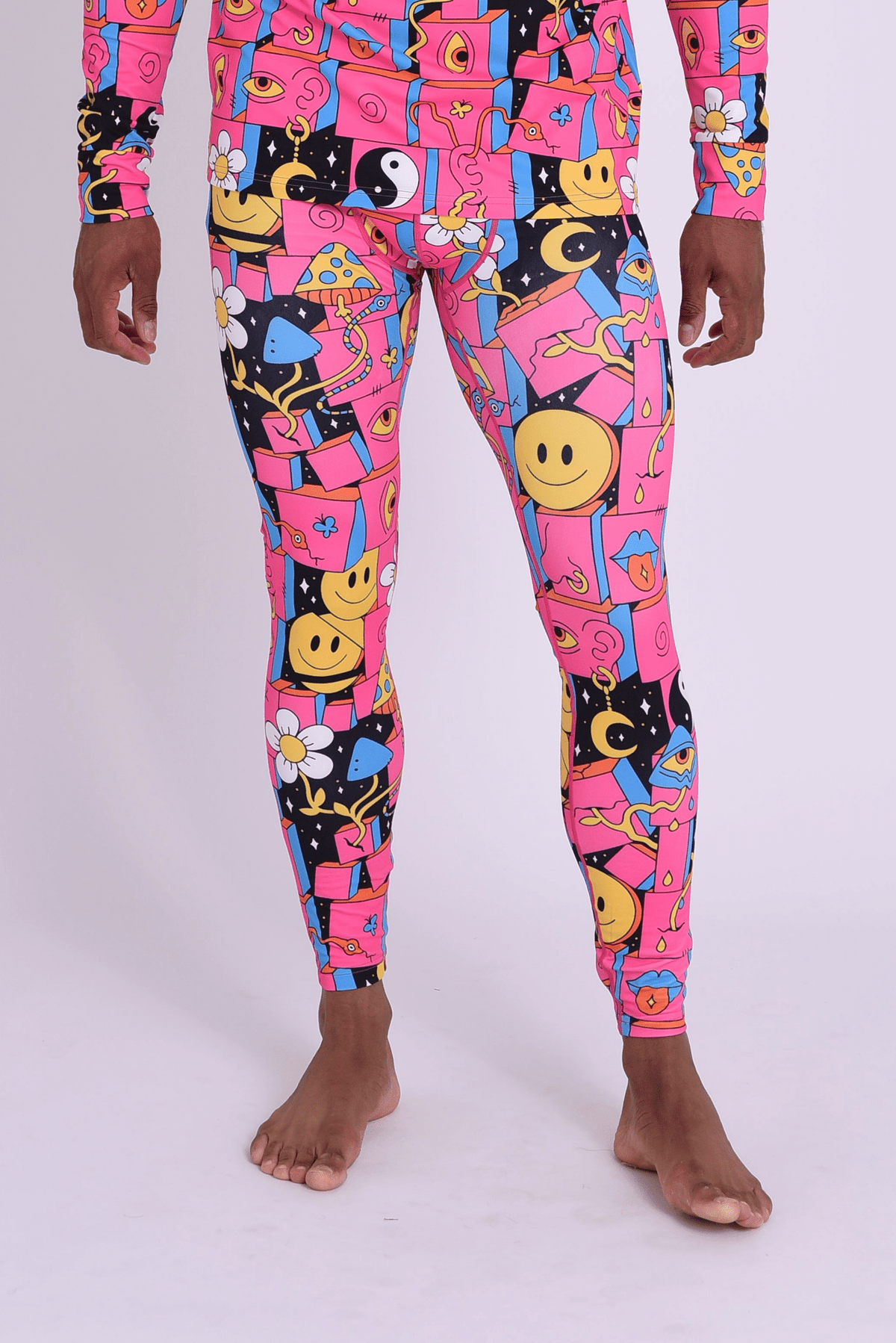 Trippy Hippy Men's Baselayer Pant - OOSC Clothing - USA