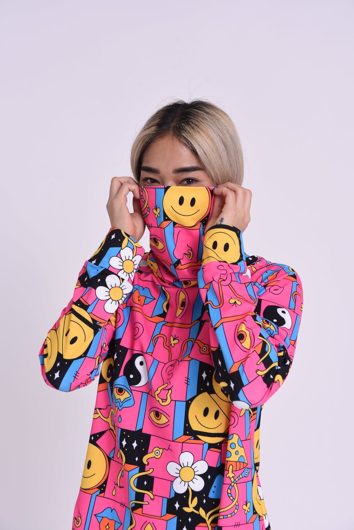 Trippy Hippy Neck Warmer - OOSC Clothing - USA