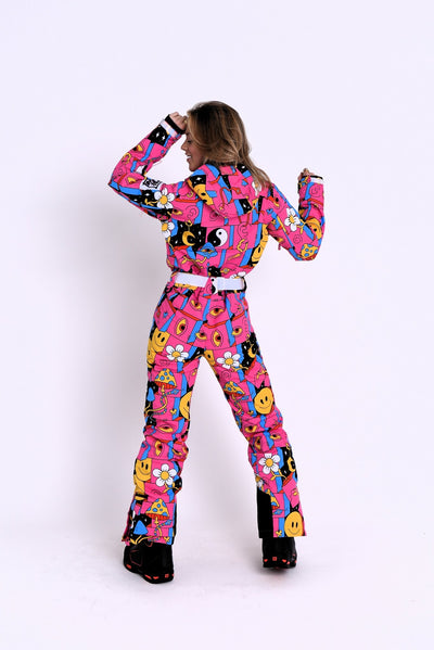 Trippy Hippy Women's Ski Suit - OOSC Clothing - USA