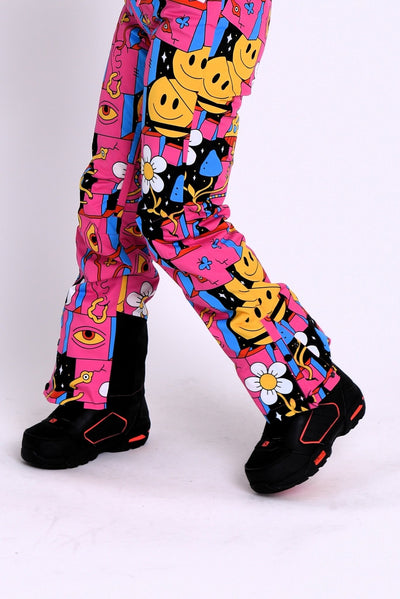 Trippy Hippy Women's Ski Suit - OOSC Clothing - USA