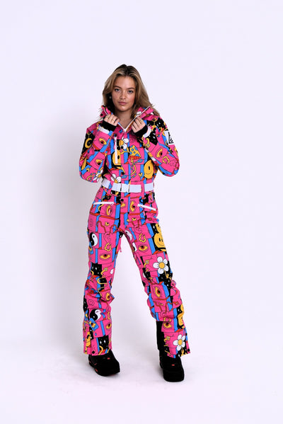 Trippy Hippy Women's Ski Suit - OOSC Clothing - USA