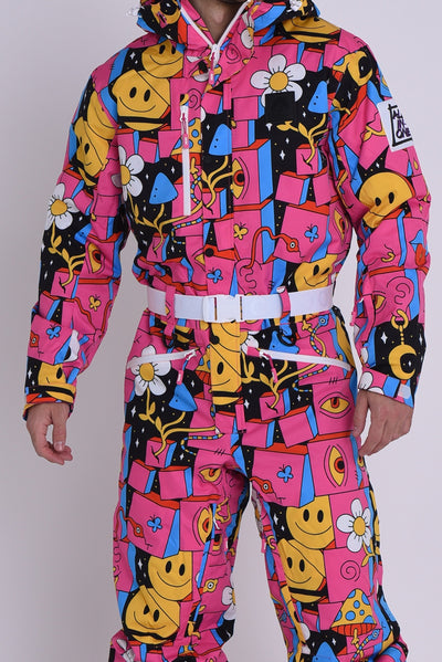 Trippy Hippy Ski Suit - Men's