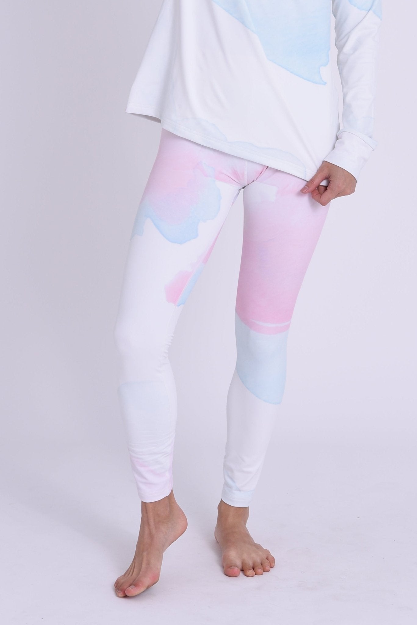 Watercolour Womens Baselayer Legging - OOSC Clothing - USA