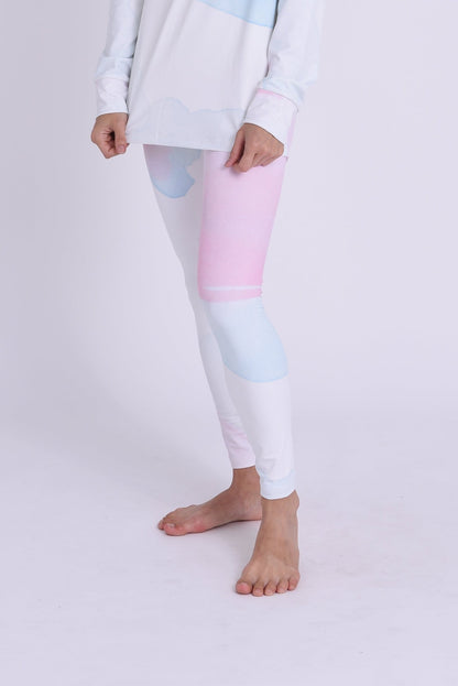 Watercolour Womens Baselayer Legging - OOSC Clothing - USA