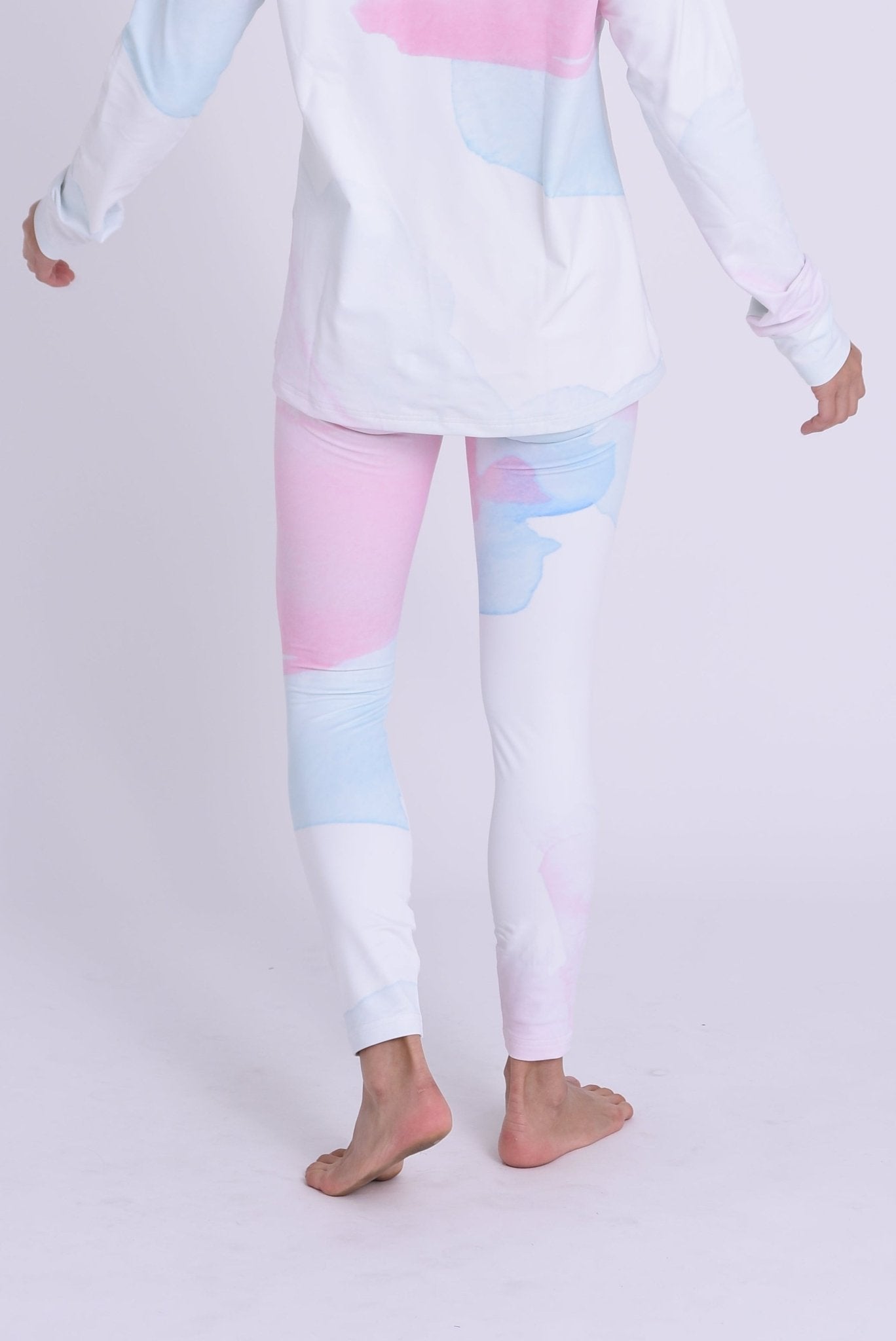 Watercolour Womens Baselayer Legging - OOSC Clothing - USA