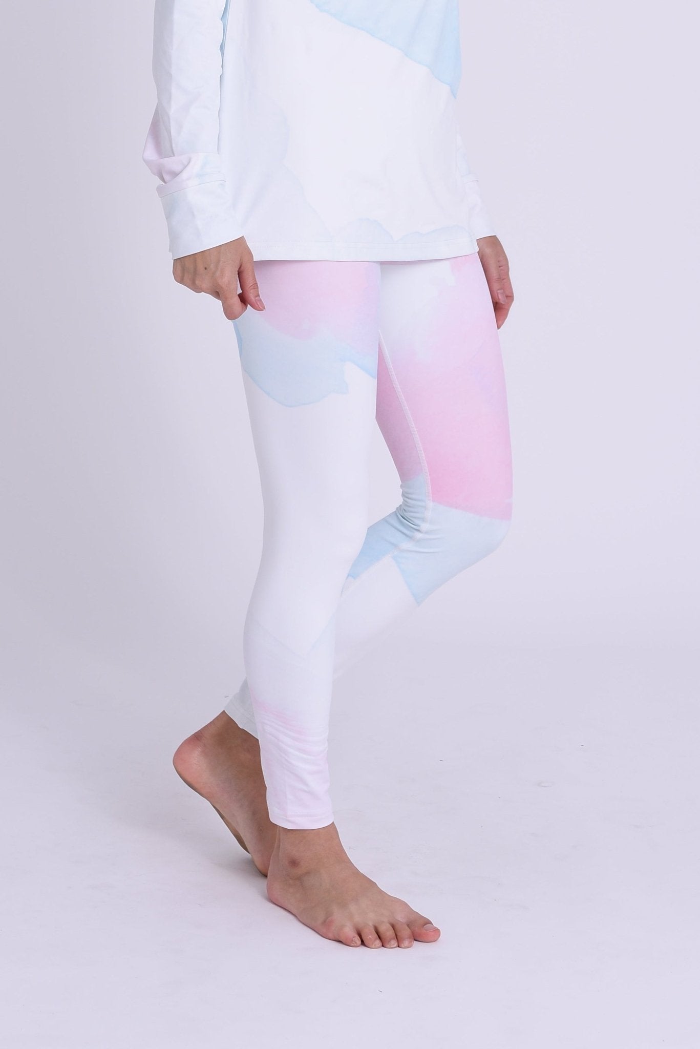 Watercolour Womens Baselayer Legging - OOSC Clothing - USA