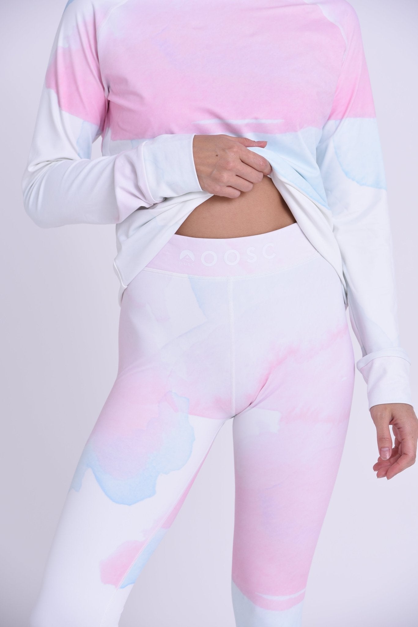 Watercolour Womens Baselayer Legging - OOSC Clothing - USA