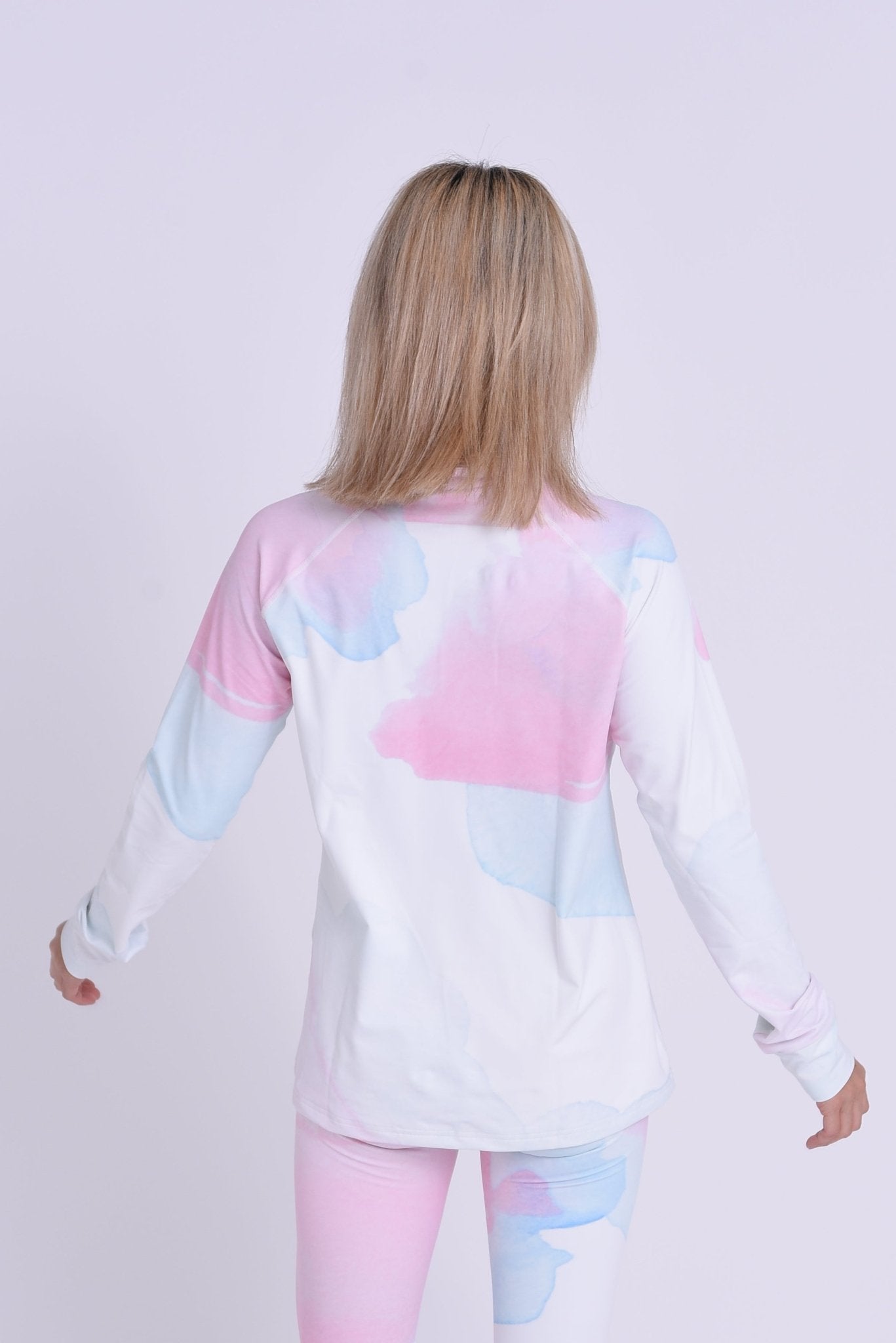 Watercolour Womens Baselayer Top - OOSC Clothing - USA