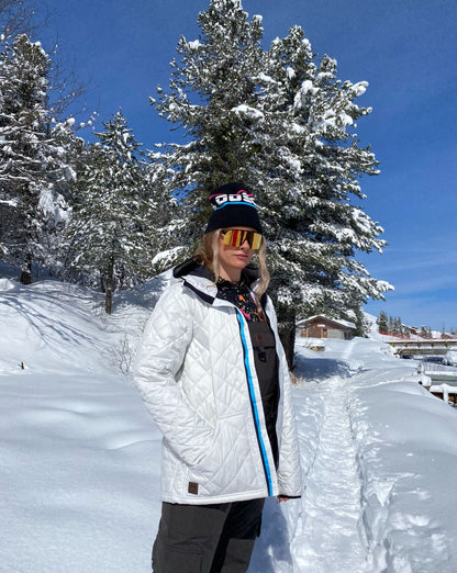 White Glacier Thermolite® Insulated Jacket - Women's - OOSC Clothing - USA