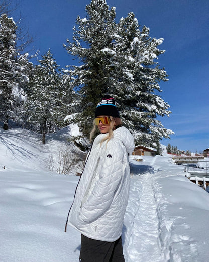 White Glacier Thermolite® Insulated Jacket - Women's - OOSC Clothing - USA