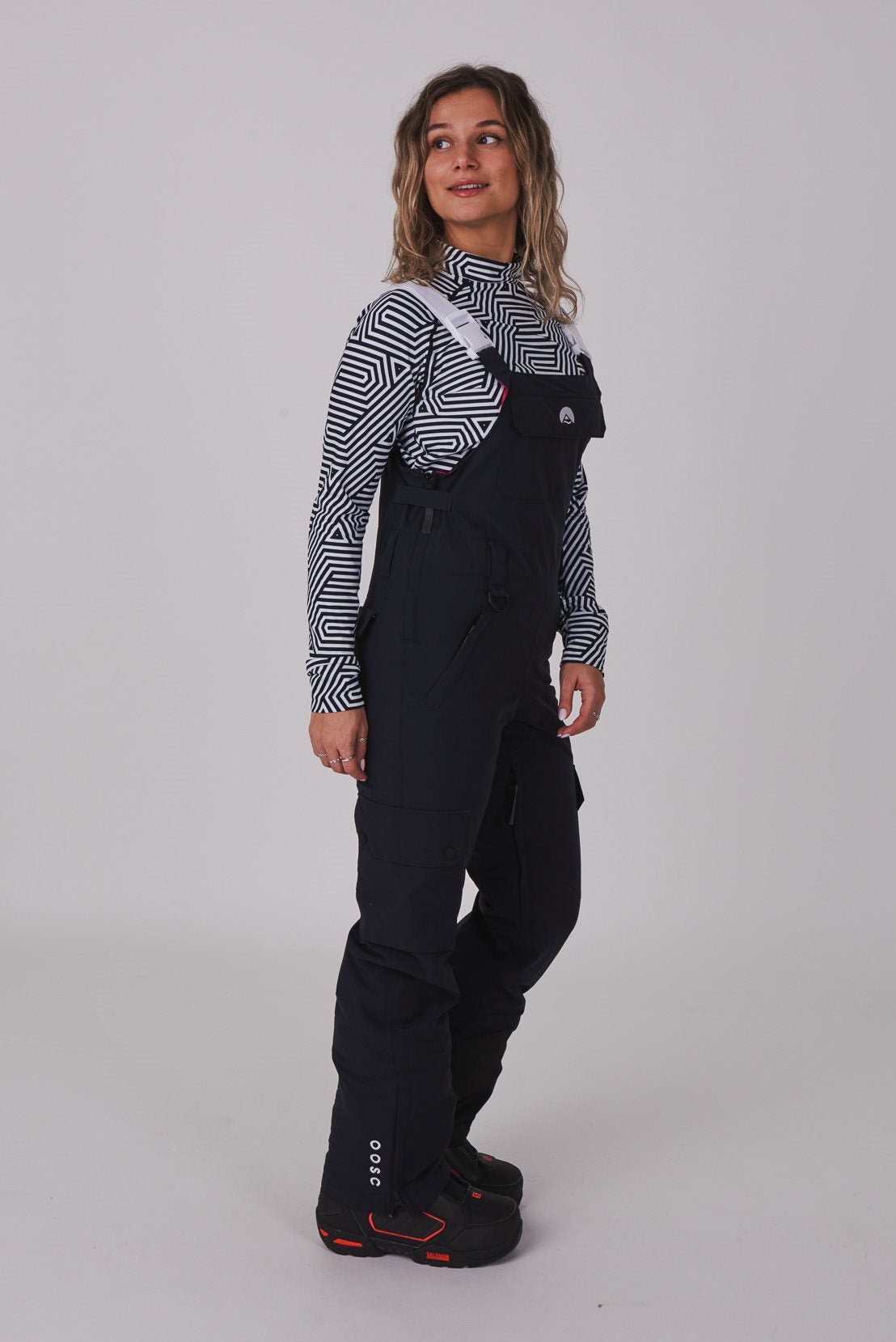 Yeh Girl Bib Pant Black - OOSC Clothing - USA