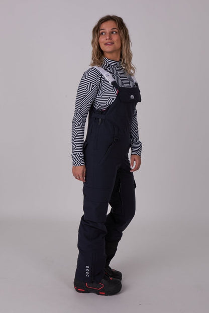 Yeh Girl Bib Pant - Black - OOSC Clothing - USA