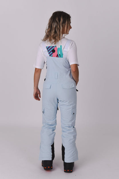 Yeh Girl Bib Pant Ice Blue - OOSC Clothing - USA