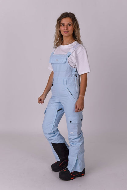 Yeh Girl Bib Pant - Ice Blue - OOSC Clothing - USA