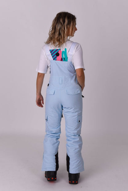 Yeh Girl Bib Pant - Ice Blue - OOSC Clothing - USA