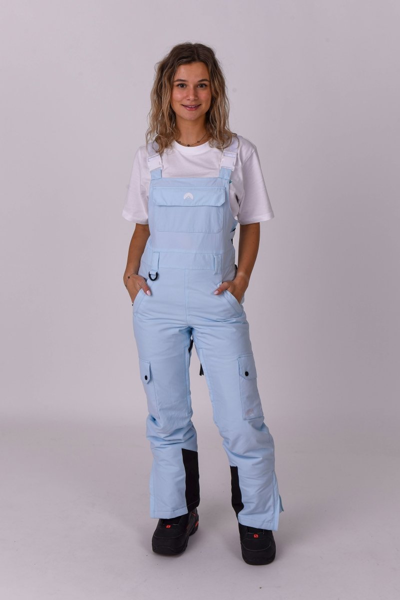 Yeh Girl Bib Pant - Ice Blue - OOSC Clothing - USA