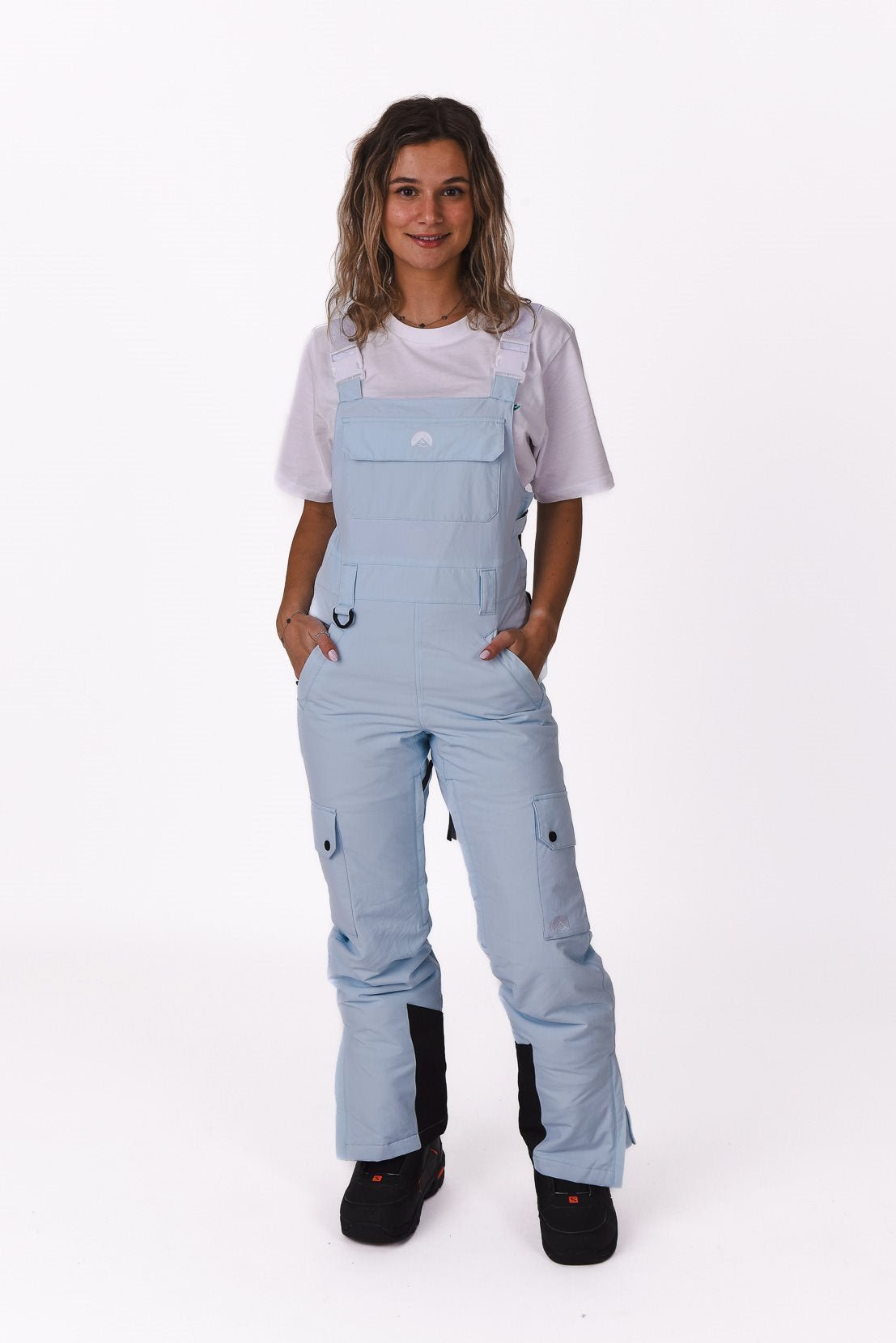 Yeh Girl Bib Pant Ice Blue - OOSC Clothing - USA