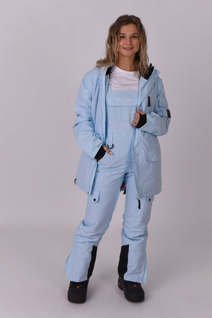 Yeh Girl Bib Pant - Ice Blue - OOSC Clothing - USA