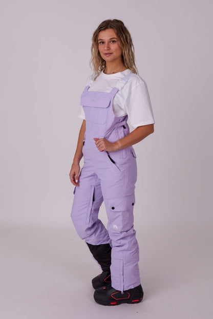 Yeh Girl Bib Pant - Lavender - OOSC Clothing - USA