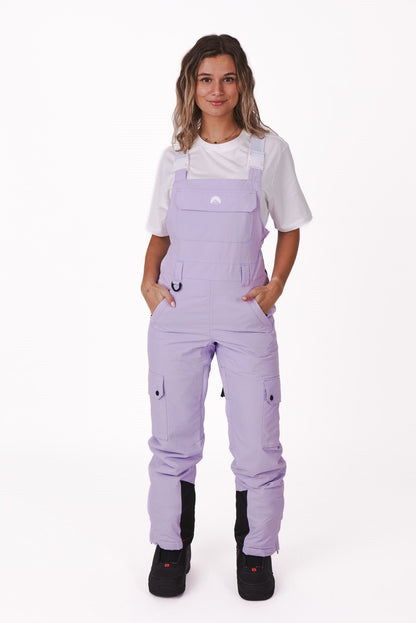 Yeh Girl Bib Pant Lavender - OOSC Clothing - USA