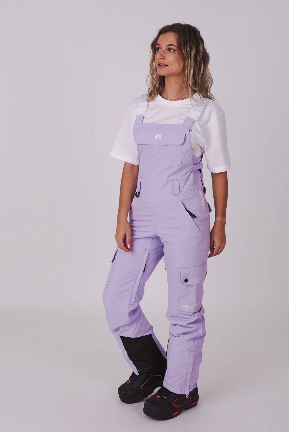 Yeh Girl Bib Pant Lavender - OOSC Clothing - USA