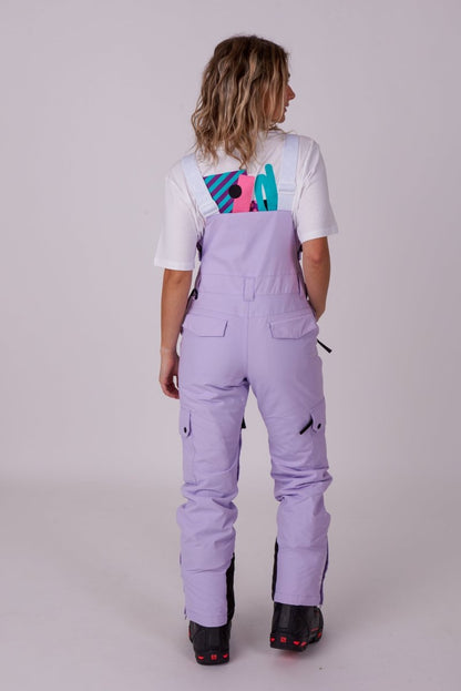 Yeh Girl Bib Pant - Lavender - OOSC Clothing - USA