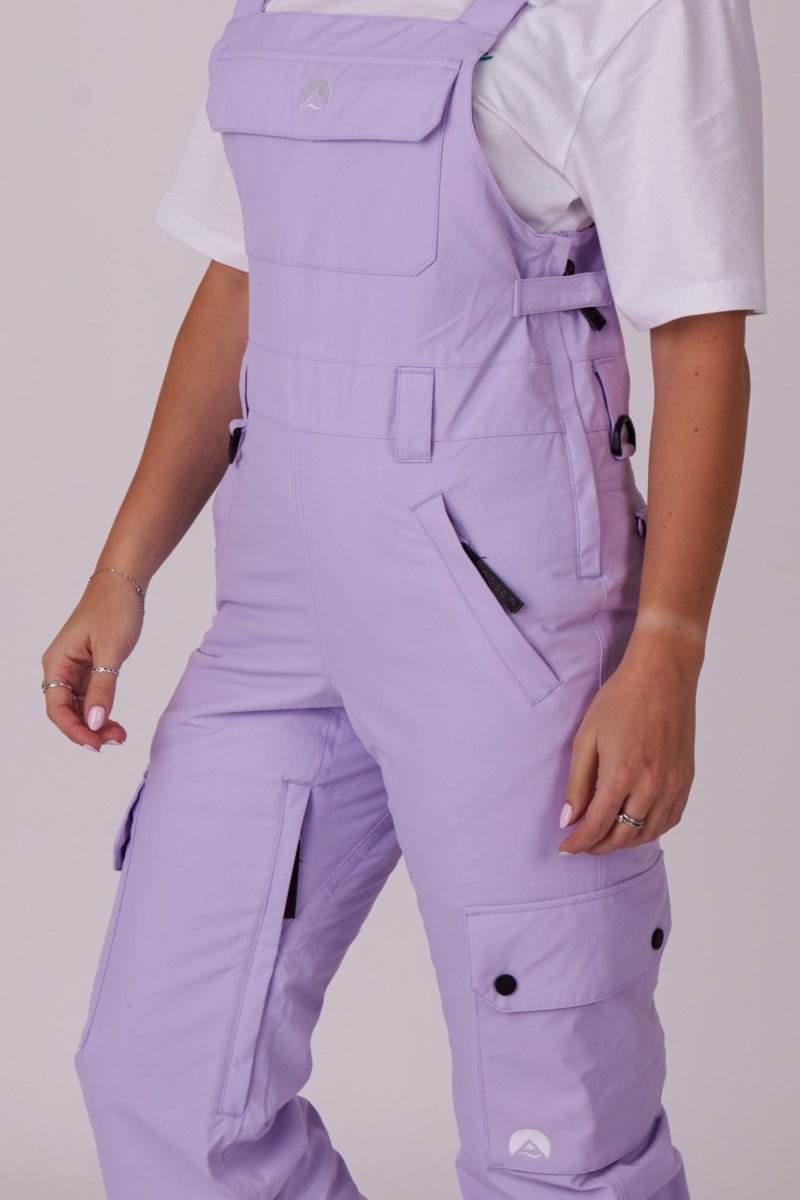 Yeh Girl Bib Pant - Lavender - OOSC Clothing - USA