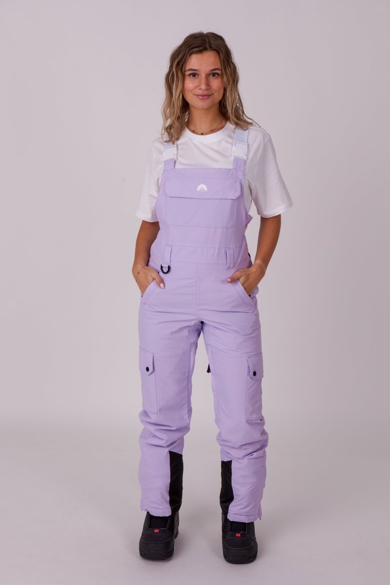 Yeh Girl Bib Pant - Lavender - OOSC Clothing - USA