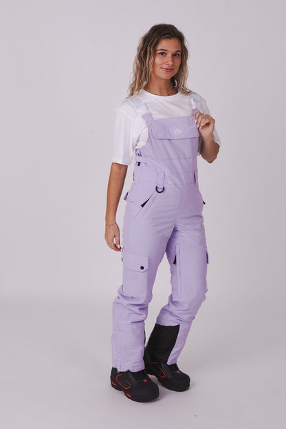 Yeh Girl Bib Pant Lavender - OOSC Clothing - USA