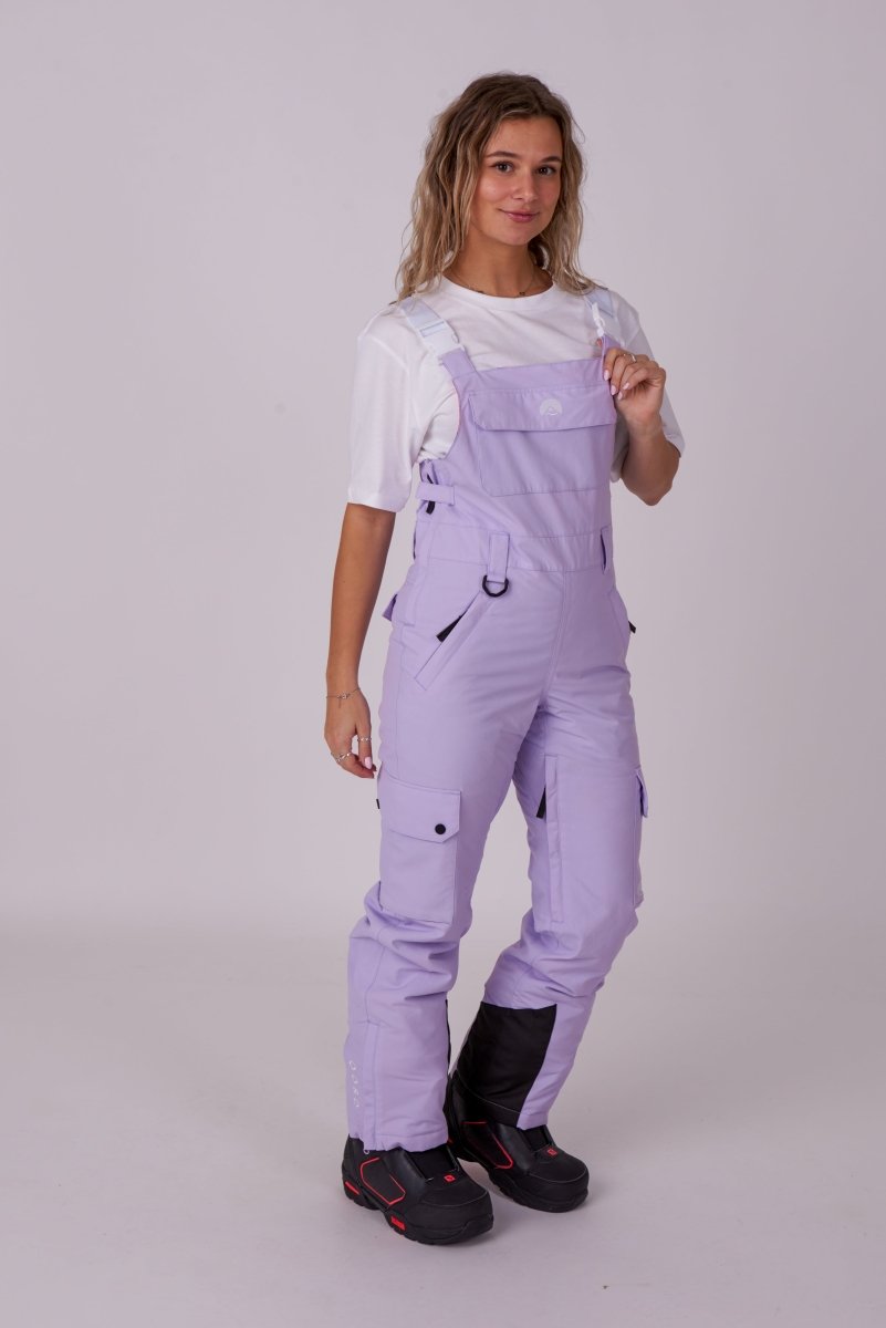 Yeh Girl Bib Pant - Lavender - OOSC Clothing - USA