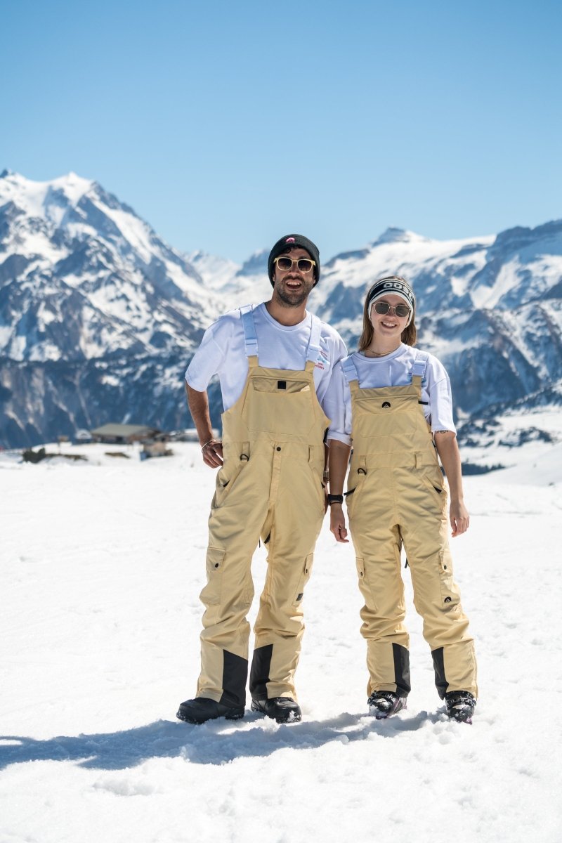 Yeh Girl Bib Pant - Sand - OOSC Clothing - USA