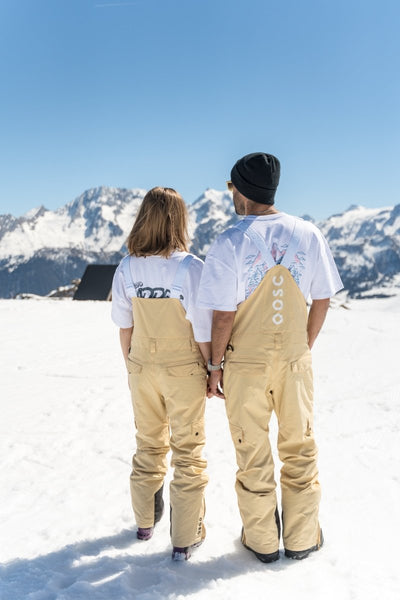 Yeh Girl Bib Pant - Sand - OOSC Clothing - USA
