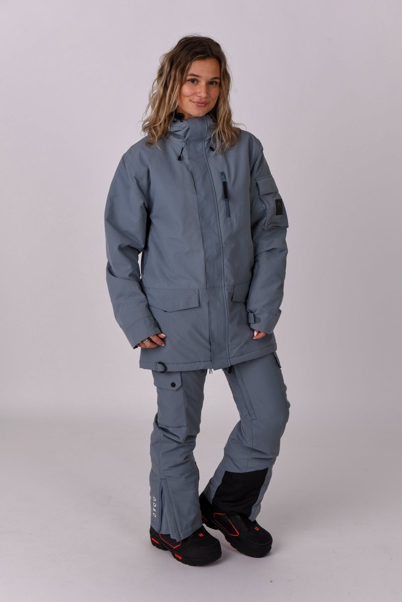 Yeh Girl Ski & Snowboard Jacket - Grey - OOSC Clothing - USA