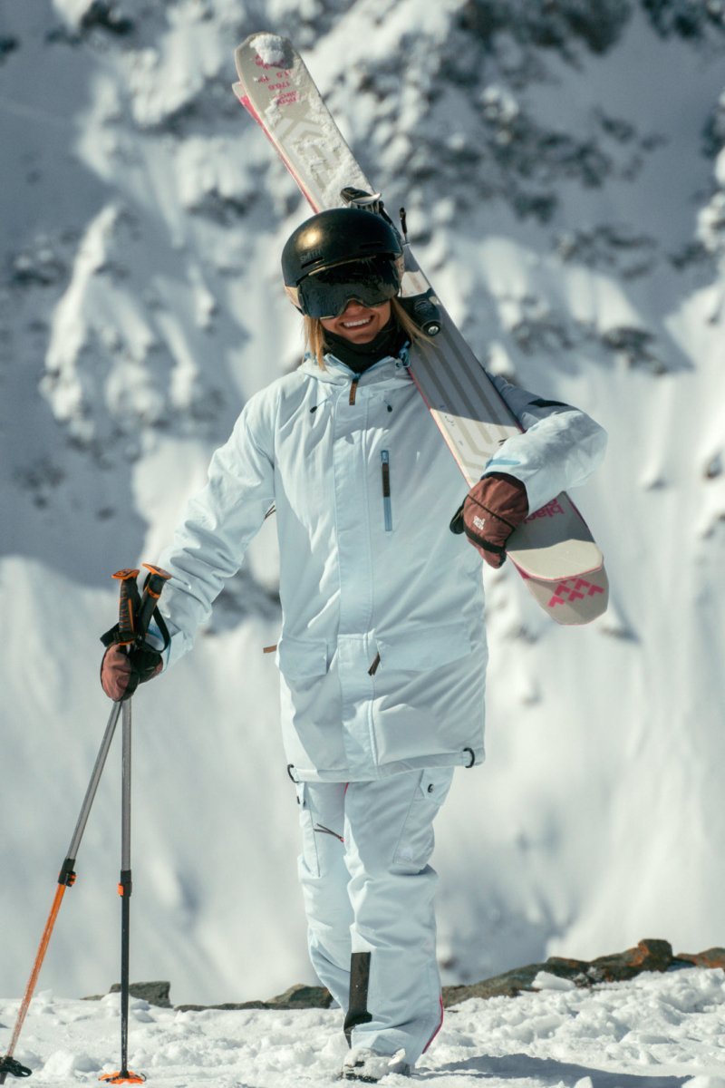 Yeh Girl Ski & Snowboard Jacket - Ice Blue - OOSC Clothing - USA