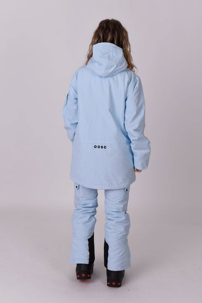 Yeh Girl Ski & Snowboard Jacket - Ice Blue - OOSC Clothing - USA