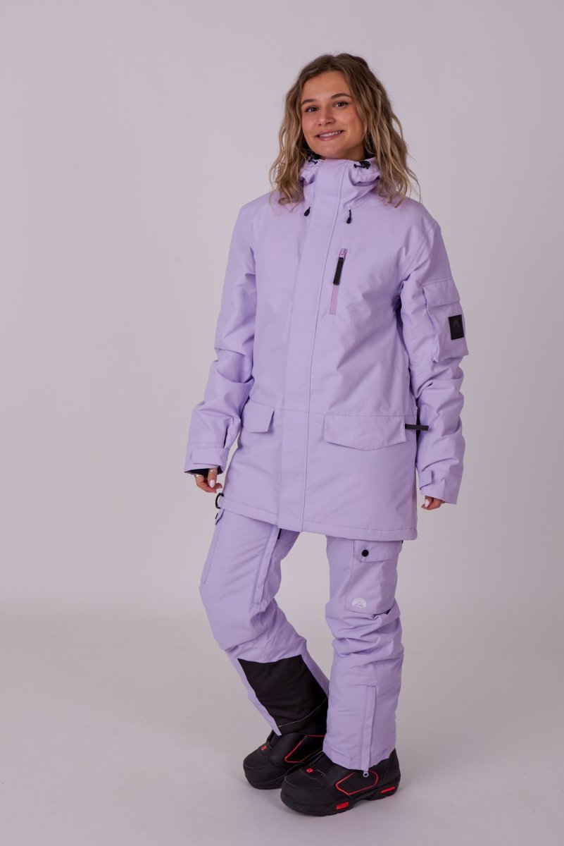 Yeh Girl Ski & Snowboard Jacket - Lavender - OOSC Clothing - USA