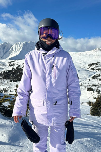 Yeh Girl Ski & Snowboard Jacket - Lavender - OOSC Clothing - USA