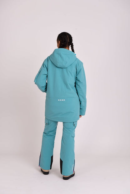 Yeh Girl Ski & Snowboard Jacket - Teal - OOSC Clothing - USA