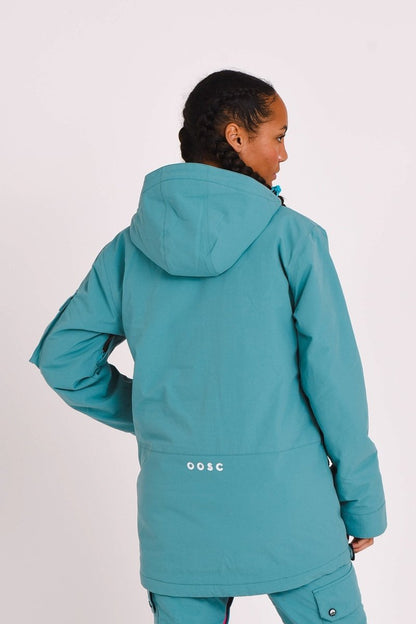 Yeh Girl Ski & Snowboard Jacket - Teal - OOSC Clothing - USA